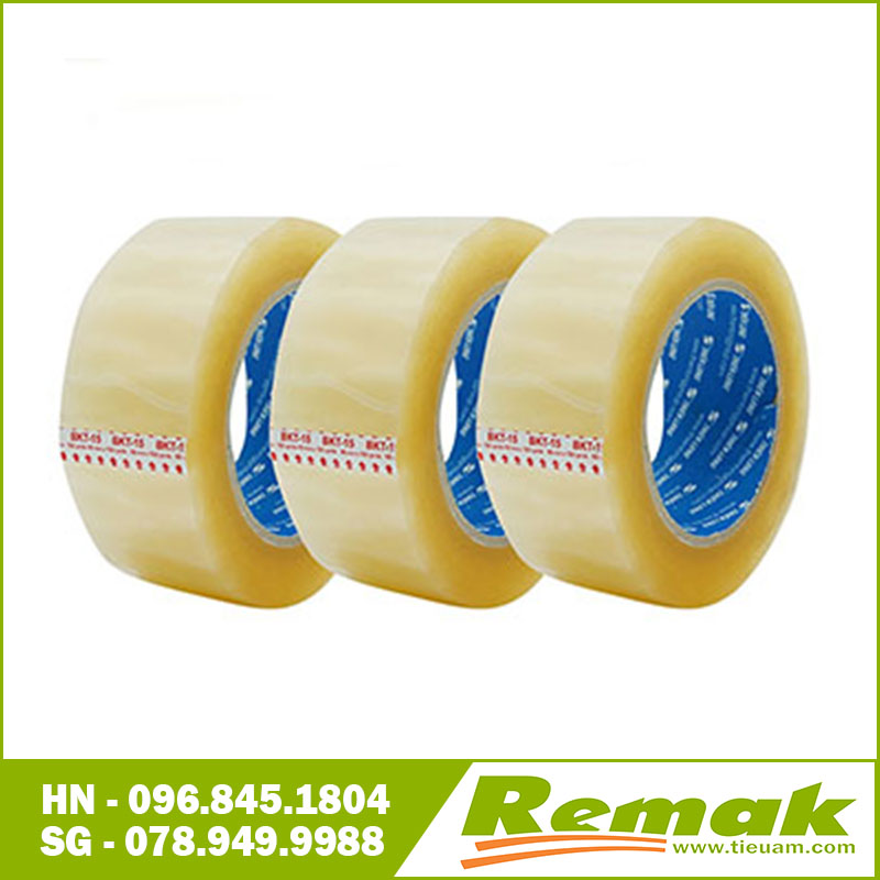 Băng keo trắng bản 5cm cuộn 250g - Băng dính trắng siêu dính