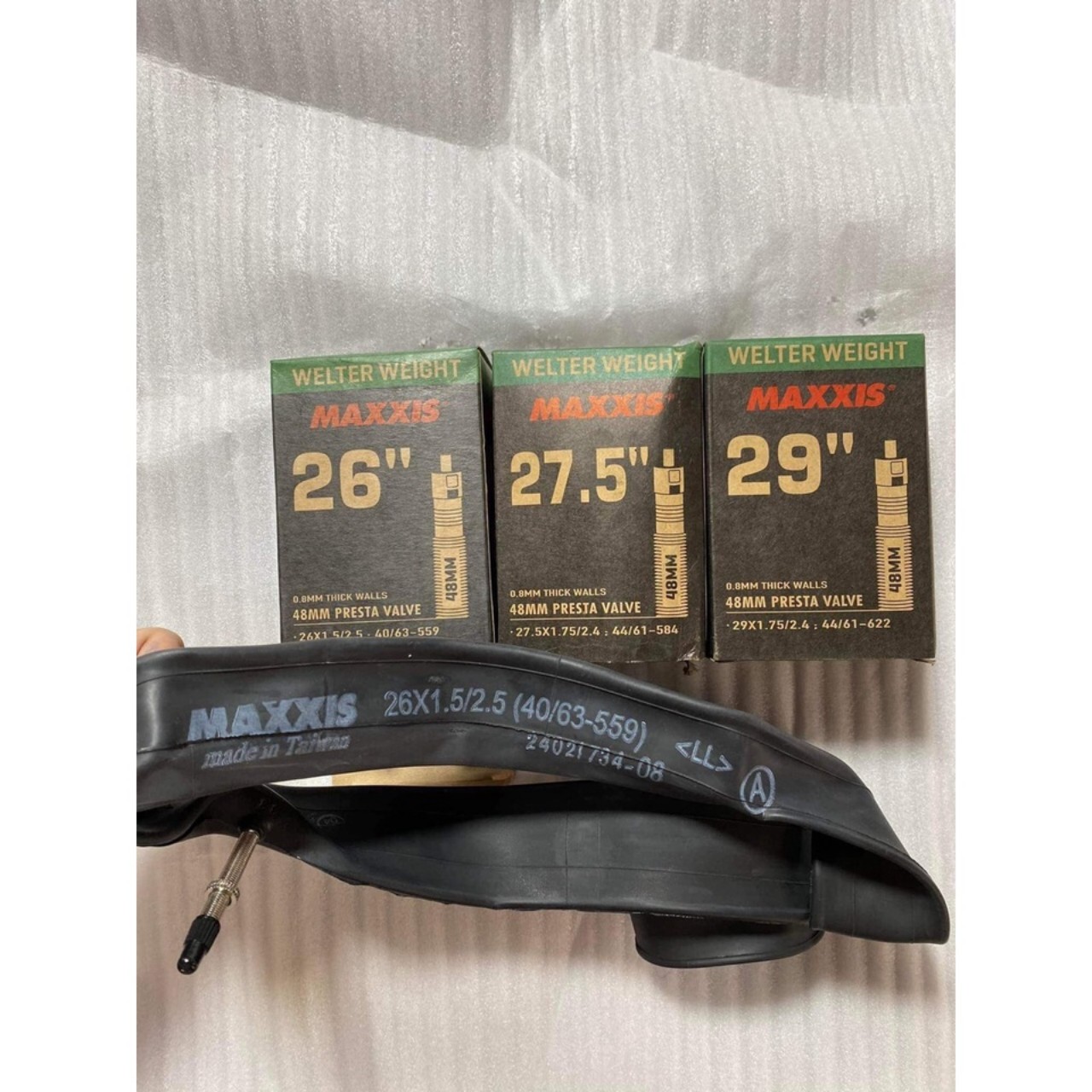 Ruột maxxis đầy đủ các thông số 700/26”/27.5”/29”