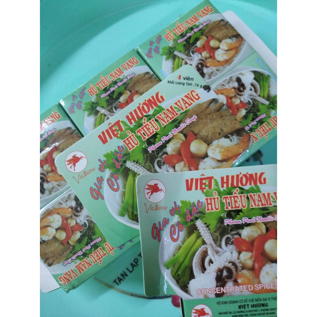 12 Viên Gia vị hủ tiếu nam vang Việt Hương