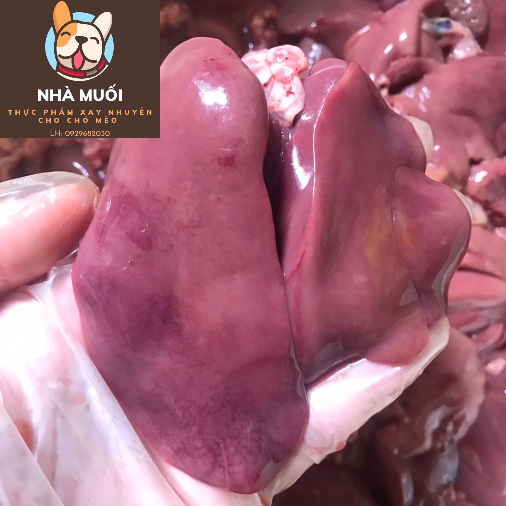 Gan gà làm sạch 1kg - gan - thức ăn tươi cho chó mèo - thức ăn cho thú cưng - patê tươi - TPHCM