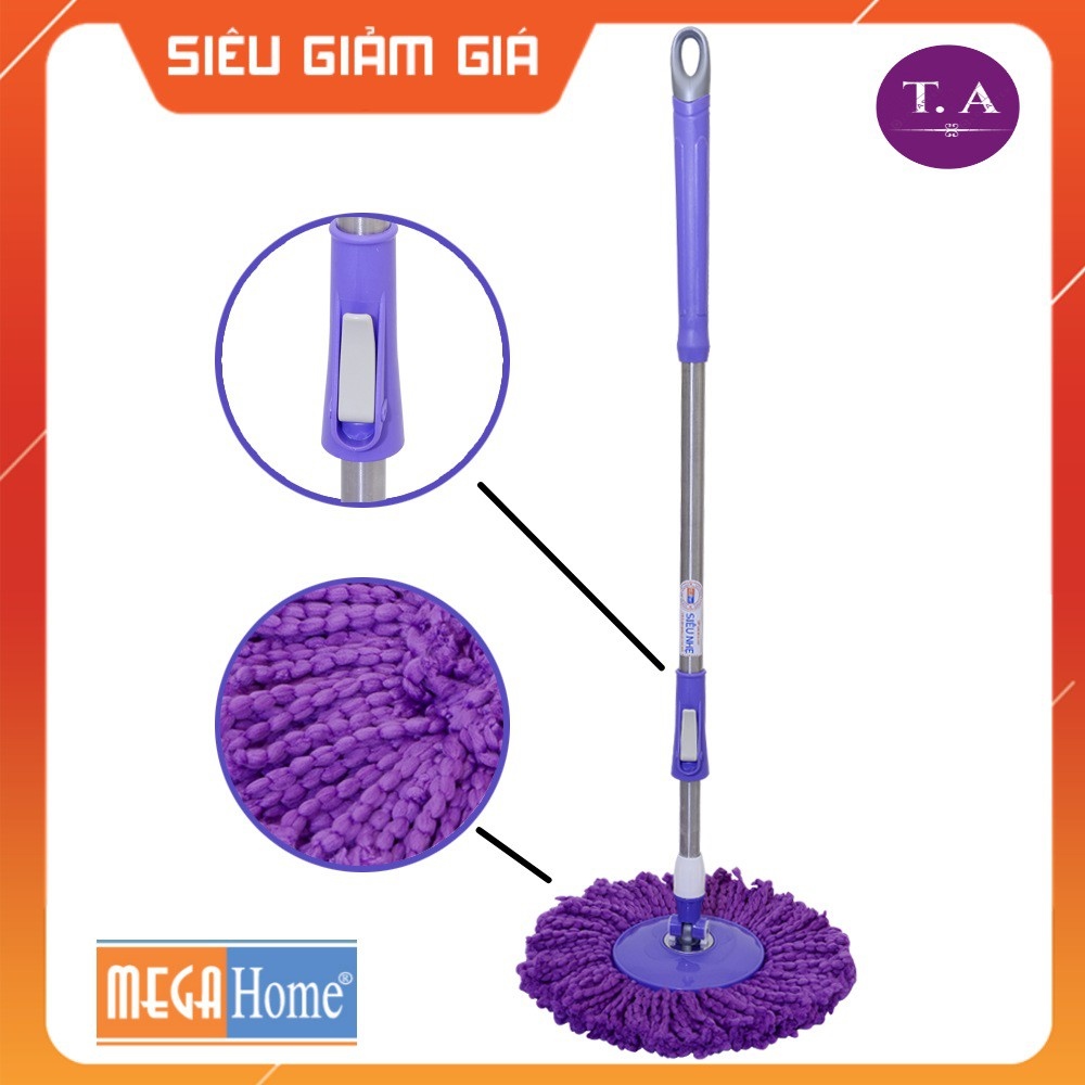 Cây Lau Nhà MegaHome M10 Siêu Nhẹ Siêu Bền.... [ CHÍNH HÃNG]