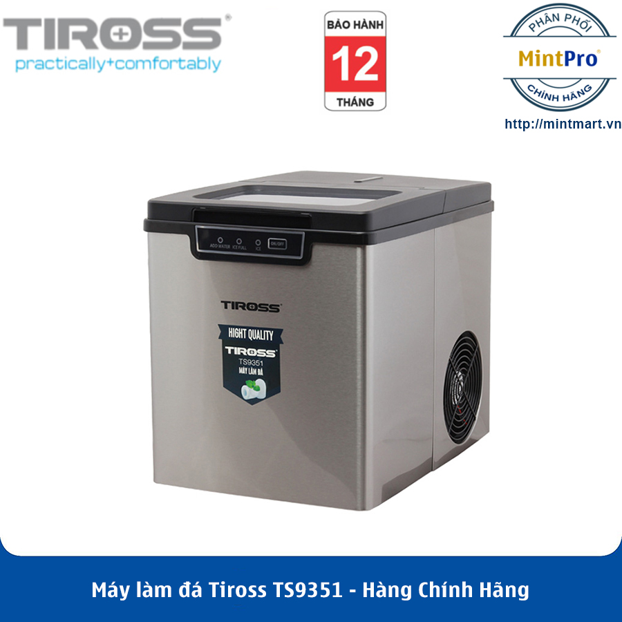 Máy làm đá tiross ts9351 - hàng chính hãng