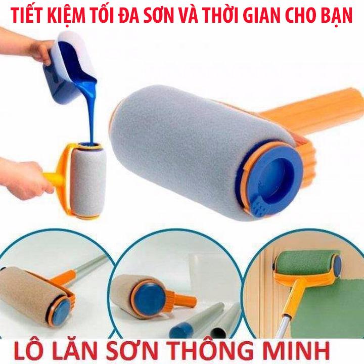 [HCM]Cọ Lăn Sơn Đa Năng TPHCM Cọ Lăn Sơn Cao Cấp Bộ Lăn Sơn Thông Minh 3Chi Tiết - Dung Tích Con Lăn Chứa Tới 700 ml Giúp Sơn Nhanh Tiết Kiệm. BH Uy Tín 1 đổi 1