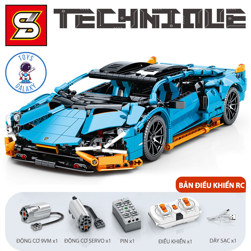 Đồ chơi mô hình Xe đua Lamborghini Sian  RASTAR 97400 quà ý nghĩa