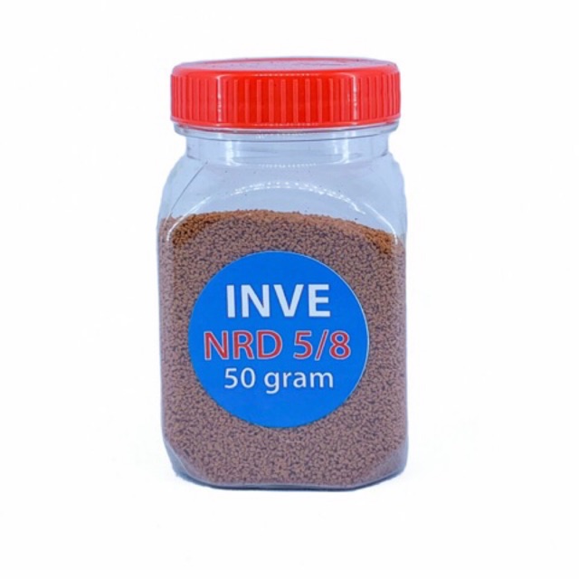 50gram cám thái inve nrd 3/5 - hủ 50g cám 3/5 thức ăn loại tốt cho cá cảnh