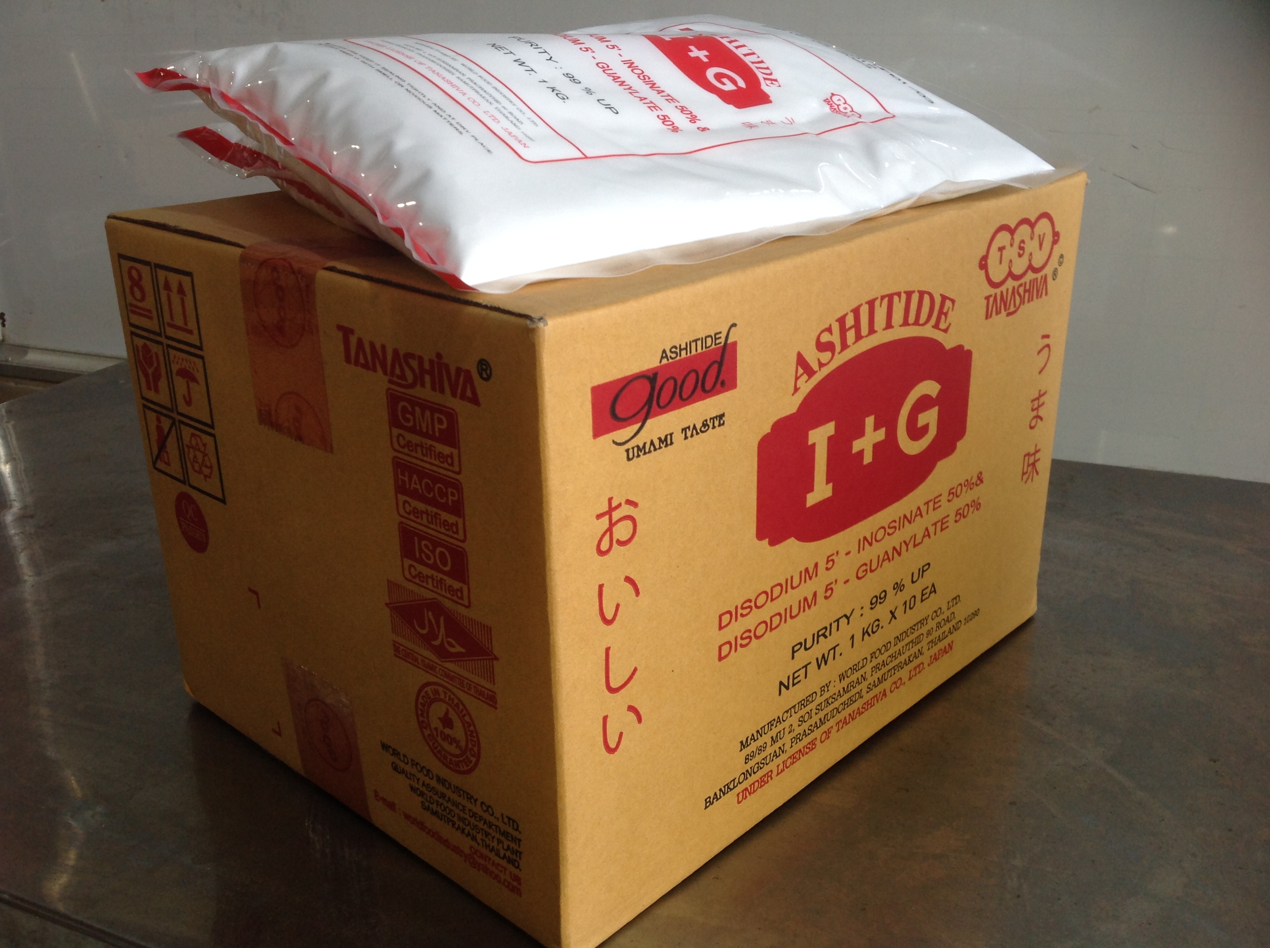 Phụ gia điều vị ig ashitide giá chỉ 245k/kg
