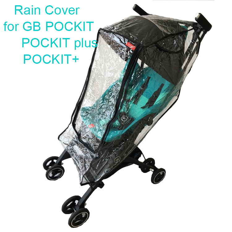 1 1 Tailor-Made Xe đẩy em bé phụ kiện Áo mưa mưa che cho GB POCKIT