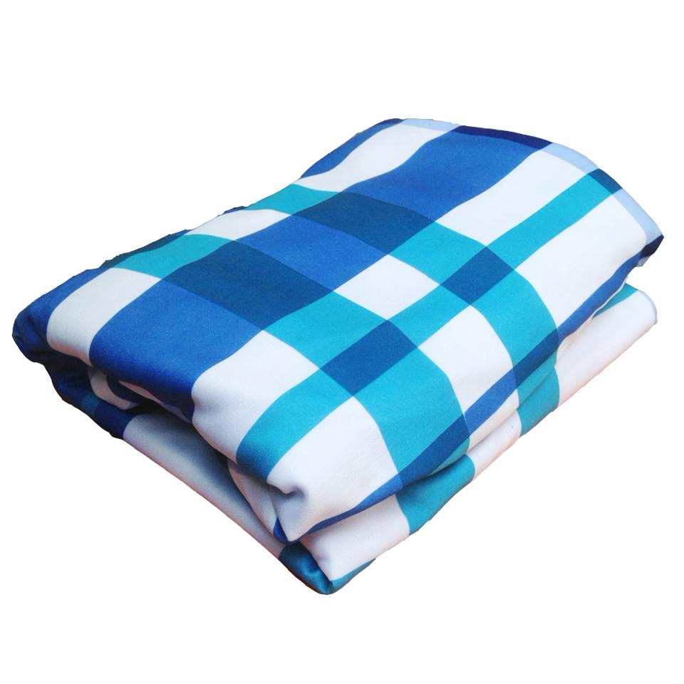 Áo Bọc Nệm Hai Mặt 1m4x2mx5cm Thun Lạnh Cao Cấp ( Giao Màu Ngẫu Nhiên )