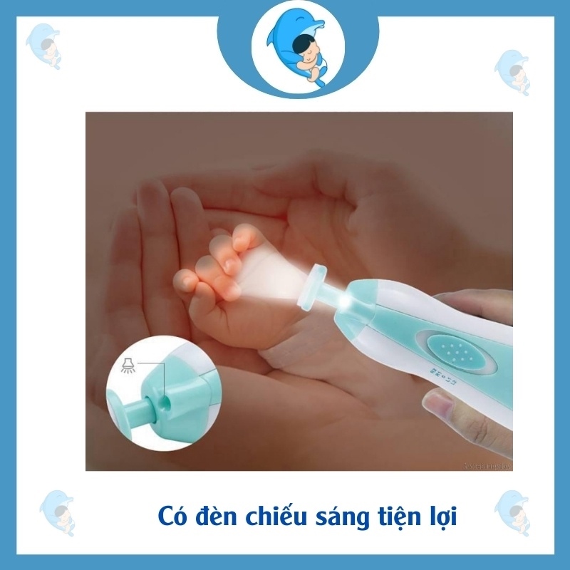 Máy cắt móng tay chân đa năng bằng điện cho trẻ sơ sinh và người lớn -Tặng kèm pin