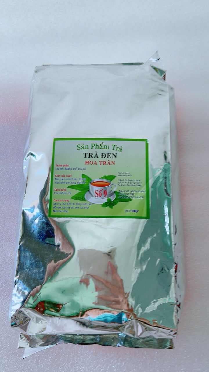 Trà đen số 9 giấy bạc tem xanh lá