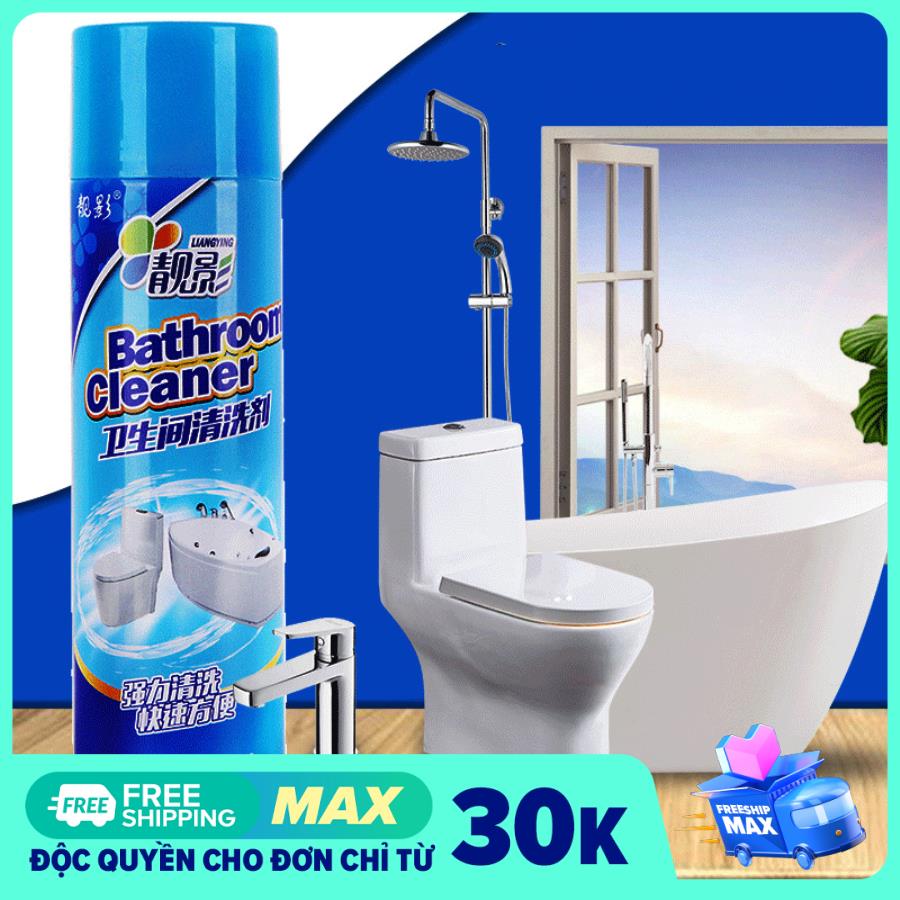 Chai xịt bọt tuyết tẩy rửa vệ sinh nhà tắm Bathroom Cleaner 500ml