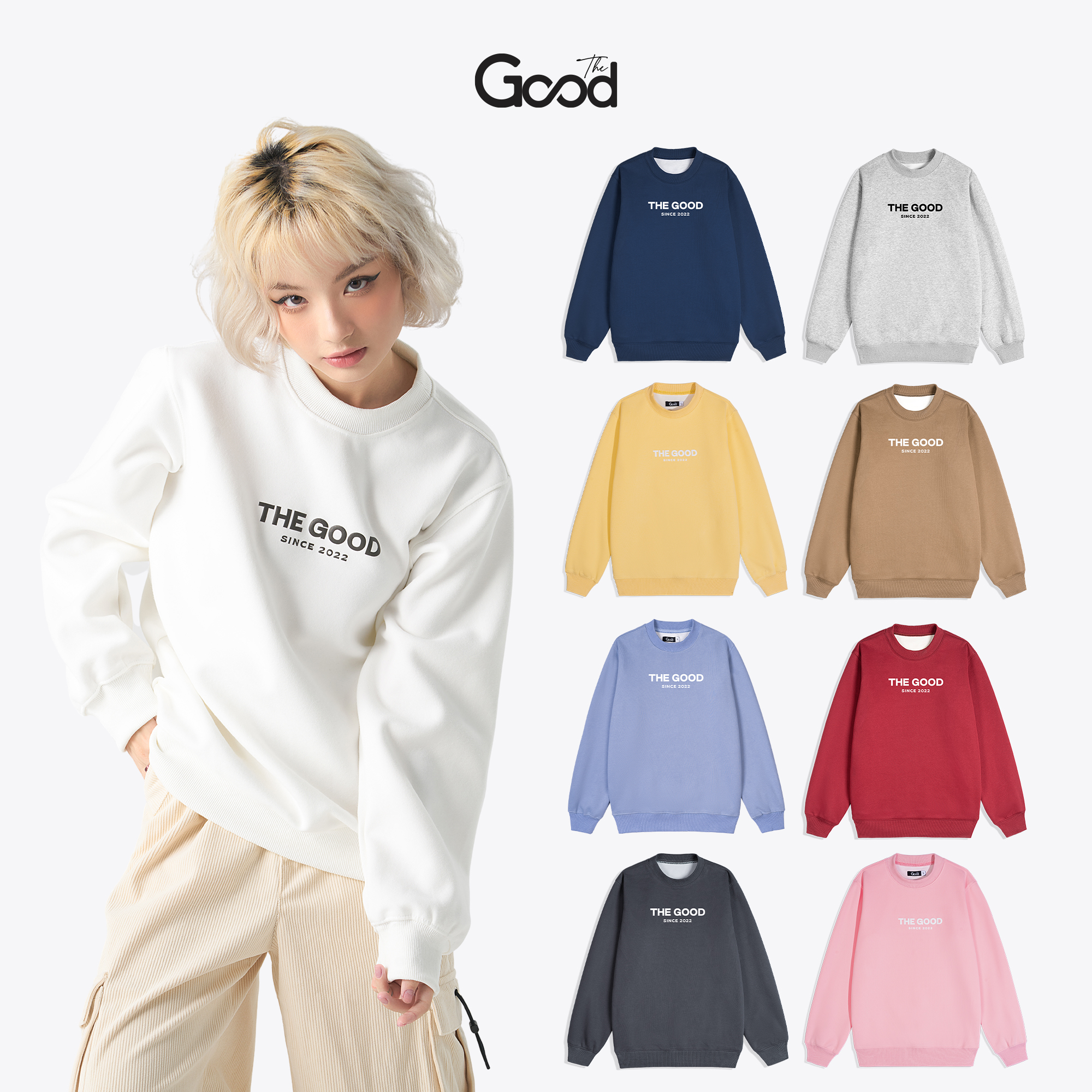 Áo sweater the good/ basic sweater