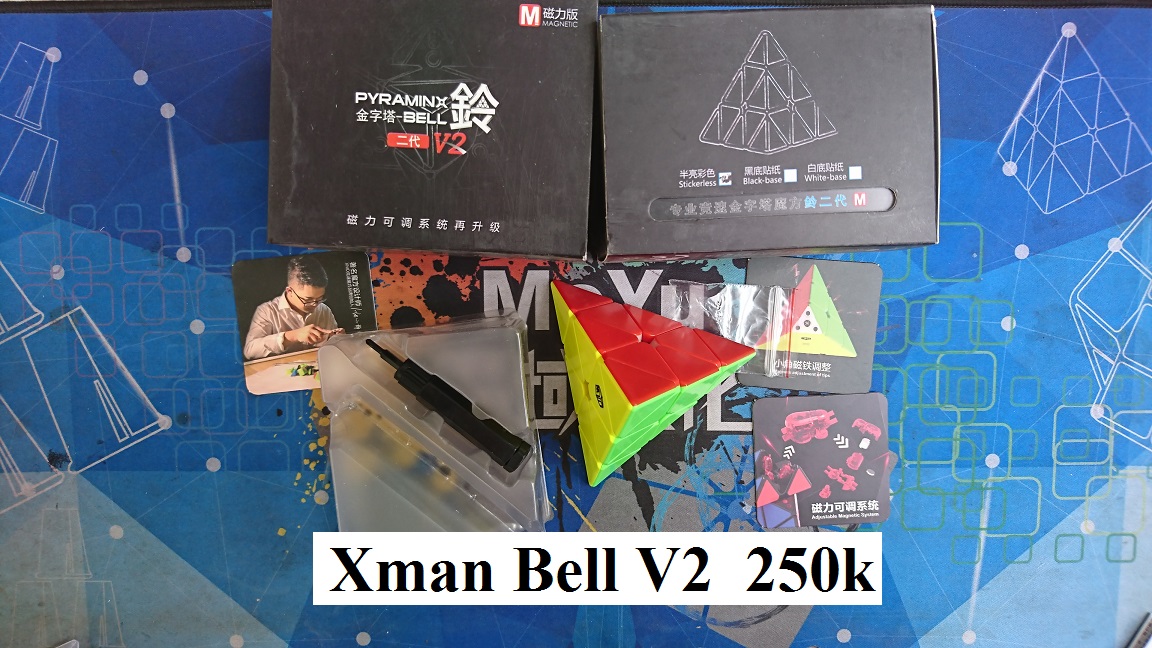 Biến thể rubik. qiyi xman bell v2