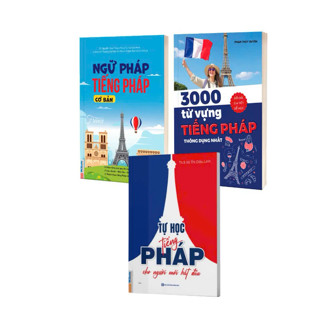 French Self-Study Combo, French Grammar, 3000 French Vocabulary Words