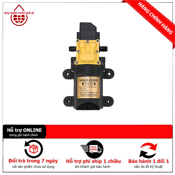 Bơm phun sương mini 12v, bộ nguồn adapter 12v-5a máy bơm tăng áp