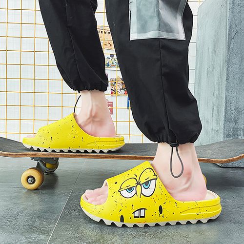 [HCM]Dép lê nam nữ Das Yeezy Slide Spongebob Siêu Phẩm 2020 Full Box(Có hộp Yeezy)