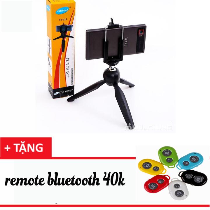 Giá đỡ điện thoại - tặng kèm remote