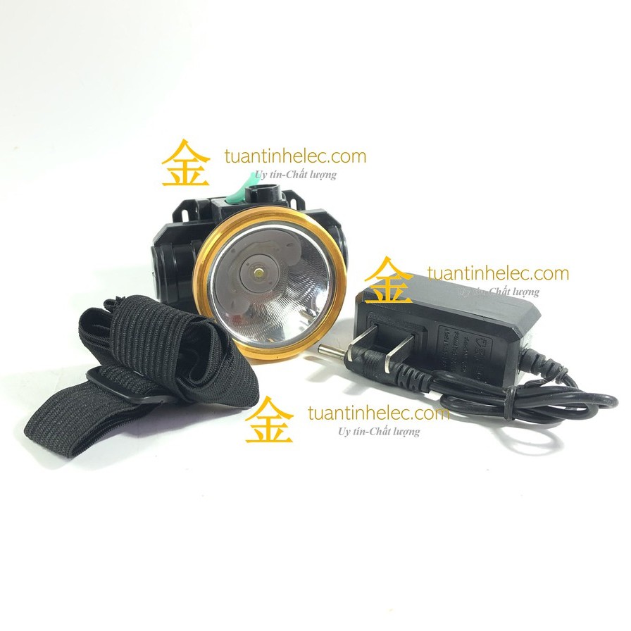 Đèn pin đội đầu A4 30w chiếu xa siêu sáng- kèm sạc và dây đeo