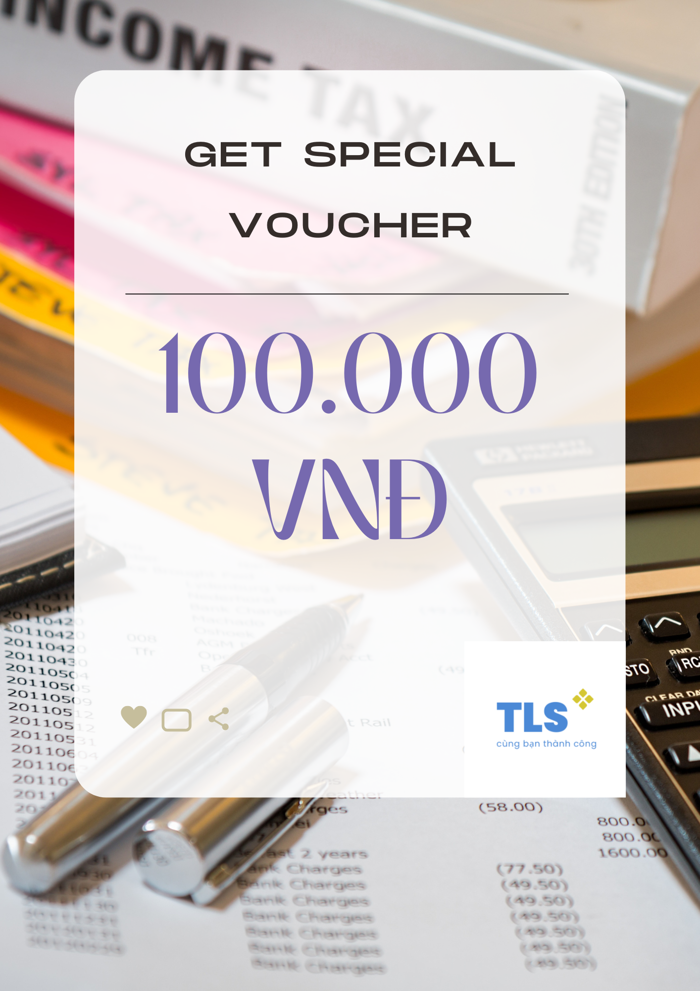 Hà Nội [E-voucher] - GIẢM 100K tất cả các gói dịch vụ tư vấn thuế, kế toán