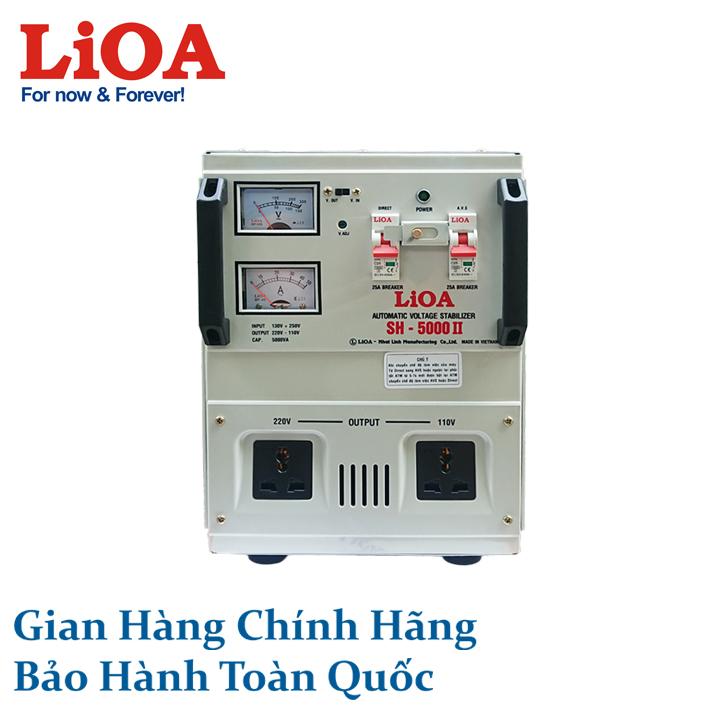 Ổn áp 1 pha lioa sh-5000ii