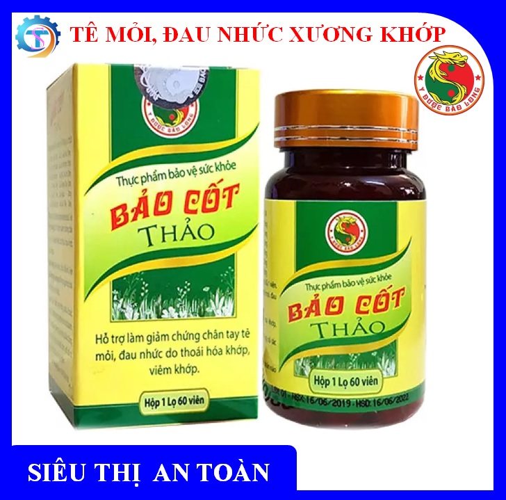 Bảo Cốt Thảo - Hỗ trợ giảm chân tay tê mỏi thoái hóa xương khớp - Hàng Chính Hãng