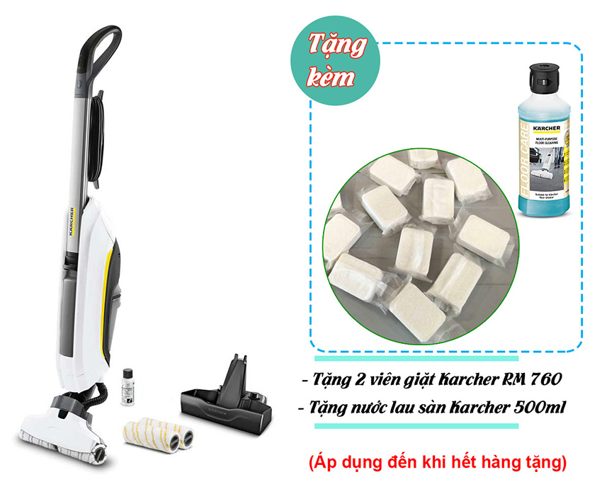 Máy hút bụi lau sàn karcher fc 5 premium eu new