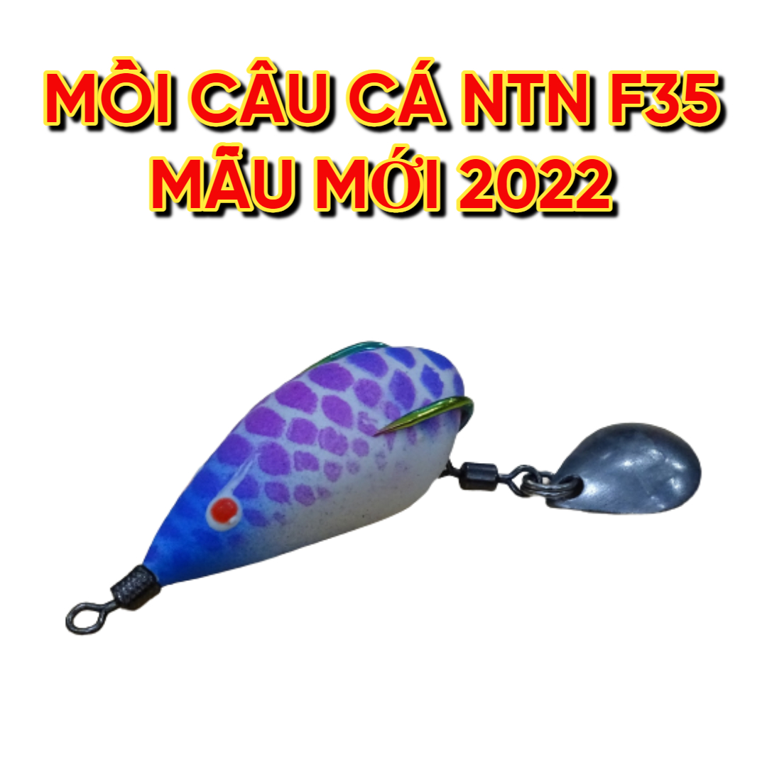 Mồi câu cá ntn lures f35 mẫu mới 2022