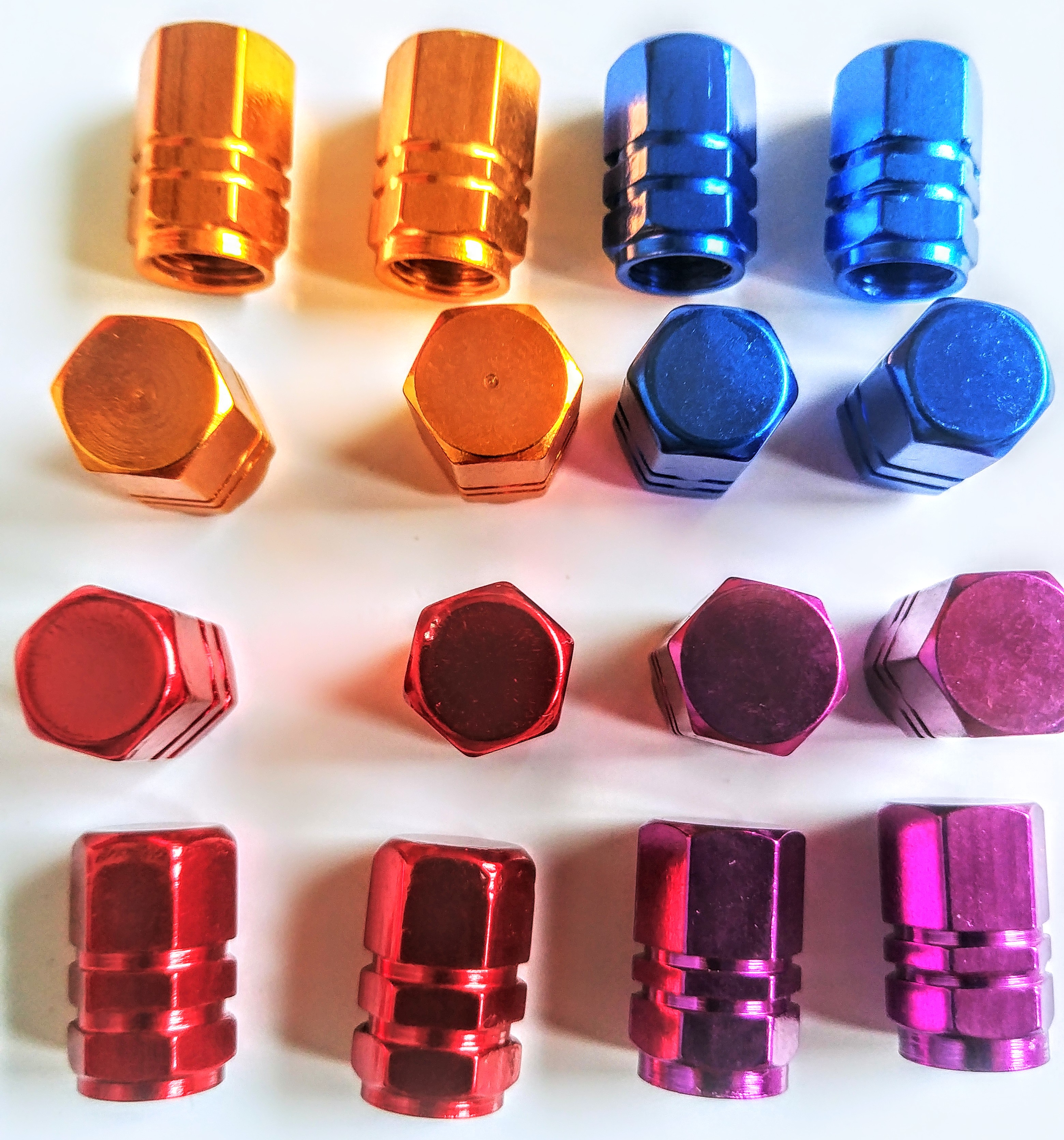 BỘ 4 NẮP ĐẬY CHÂN VAN MÀU TRANG TRÍ XE MÁY VÀ ÔTÔ XE ĐIỆN XE ĐẠP ĐIỆN XE ĐẠP CỰC CHẤT