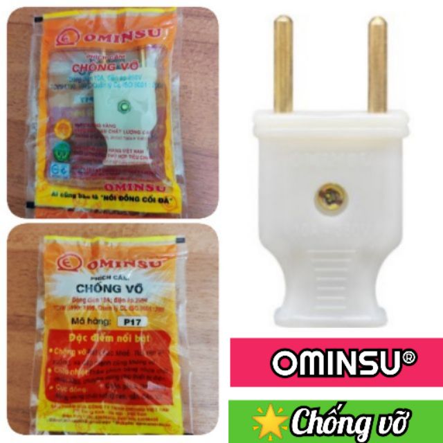 Phích cắm điện OMINSU® - Hàng Việt Nam chất lượng cao