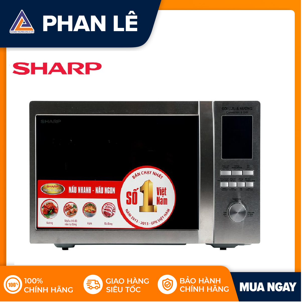 Lò vi sóng sharp r-c932vn 32 lít
