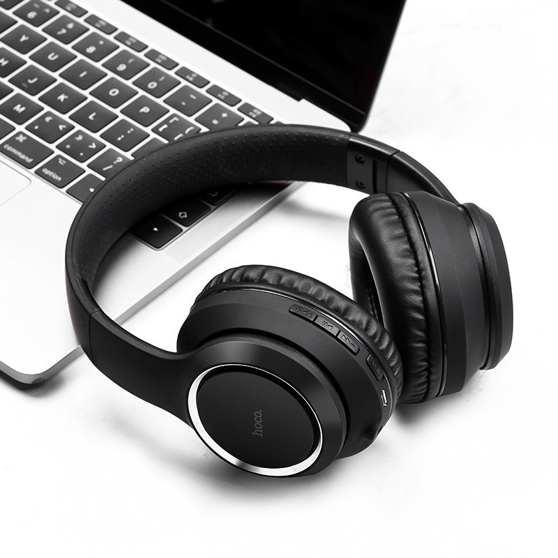 Tai nghe chụp tai bluetooth hoco w28 - hàng chính hãng