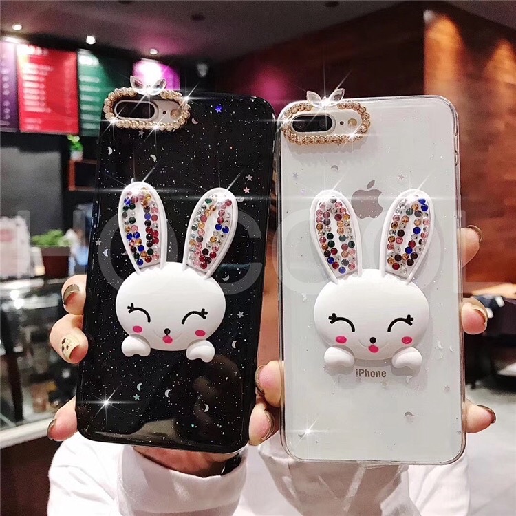 Ốp Lưng Iphone 6, 6s, 6plus, 6s plus, 7 plus, 8 plus Đính Đá Sang Chảnh