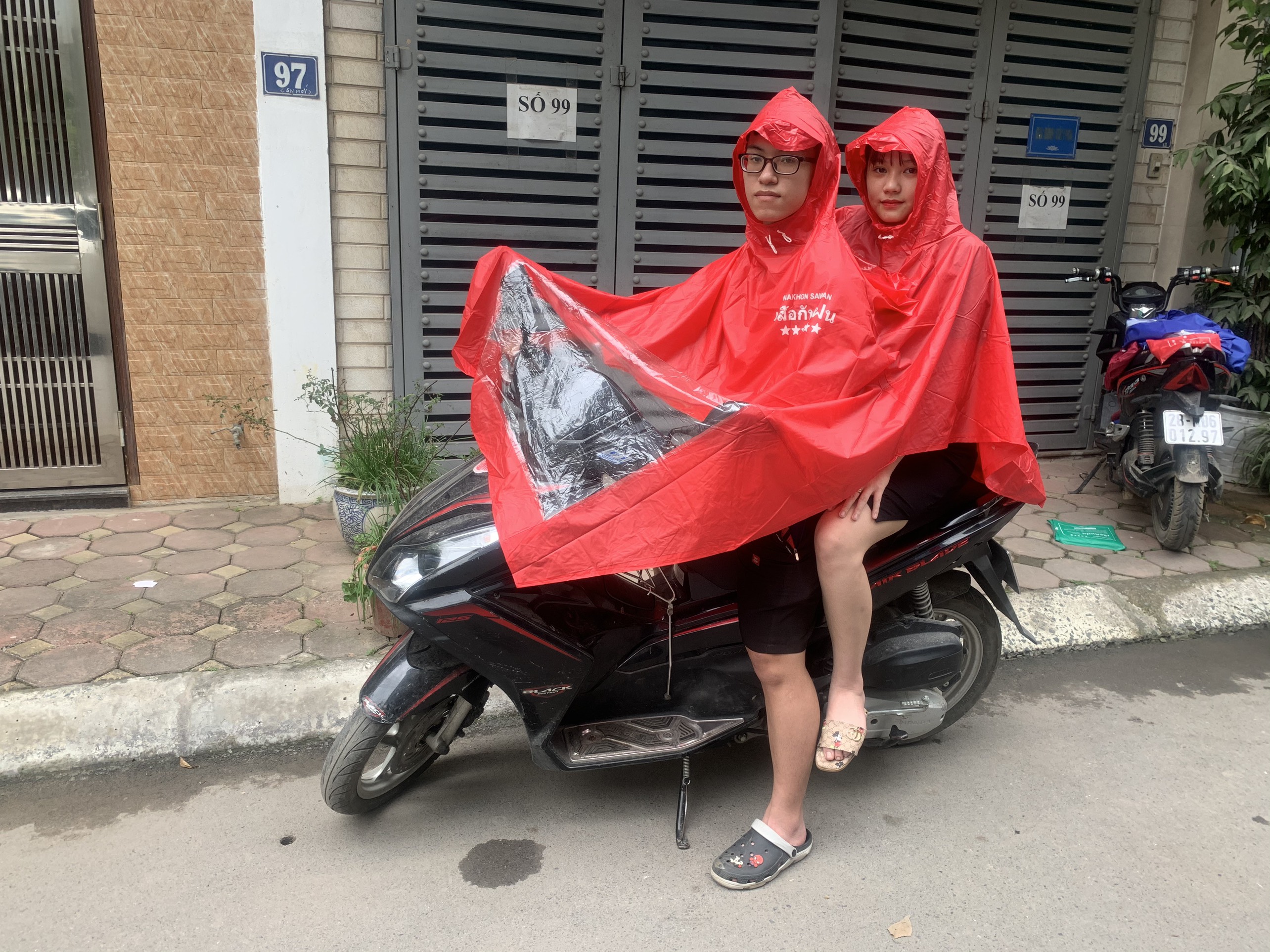 Áo Mưa Hai Đầu Thái Lan NaKhon SaWan - Áo Mưa Xe Máy Cao Cấp