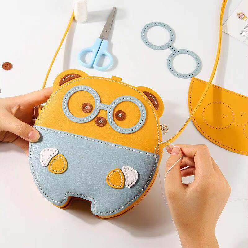 Túi handmade tự đan, Túi tự làm DA02 da PU có video hướng dẫn làm Zone Store47