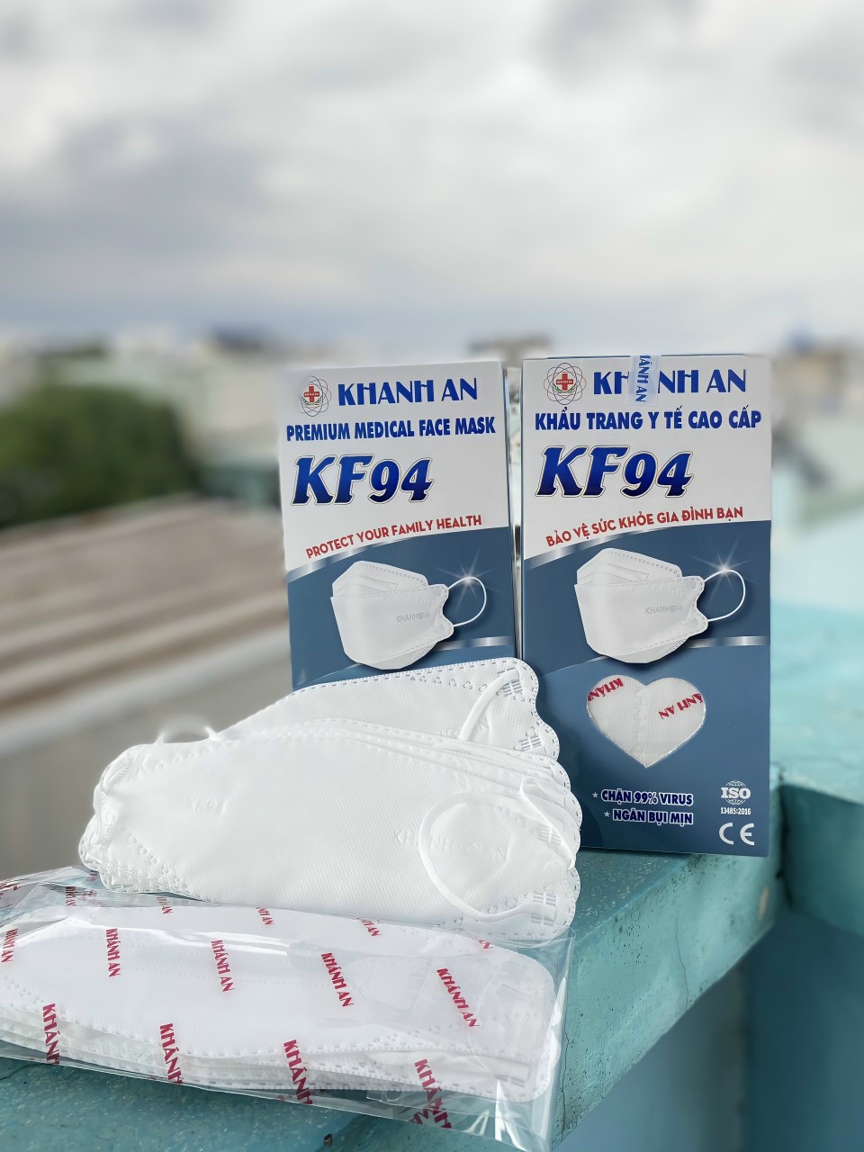 Khẩu trang y tế 4d, kf94, ka99 hộp 30 cái khánh an