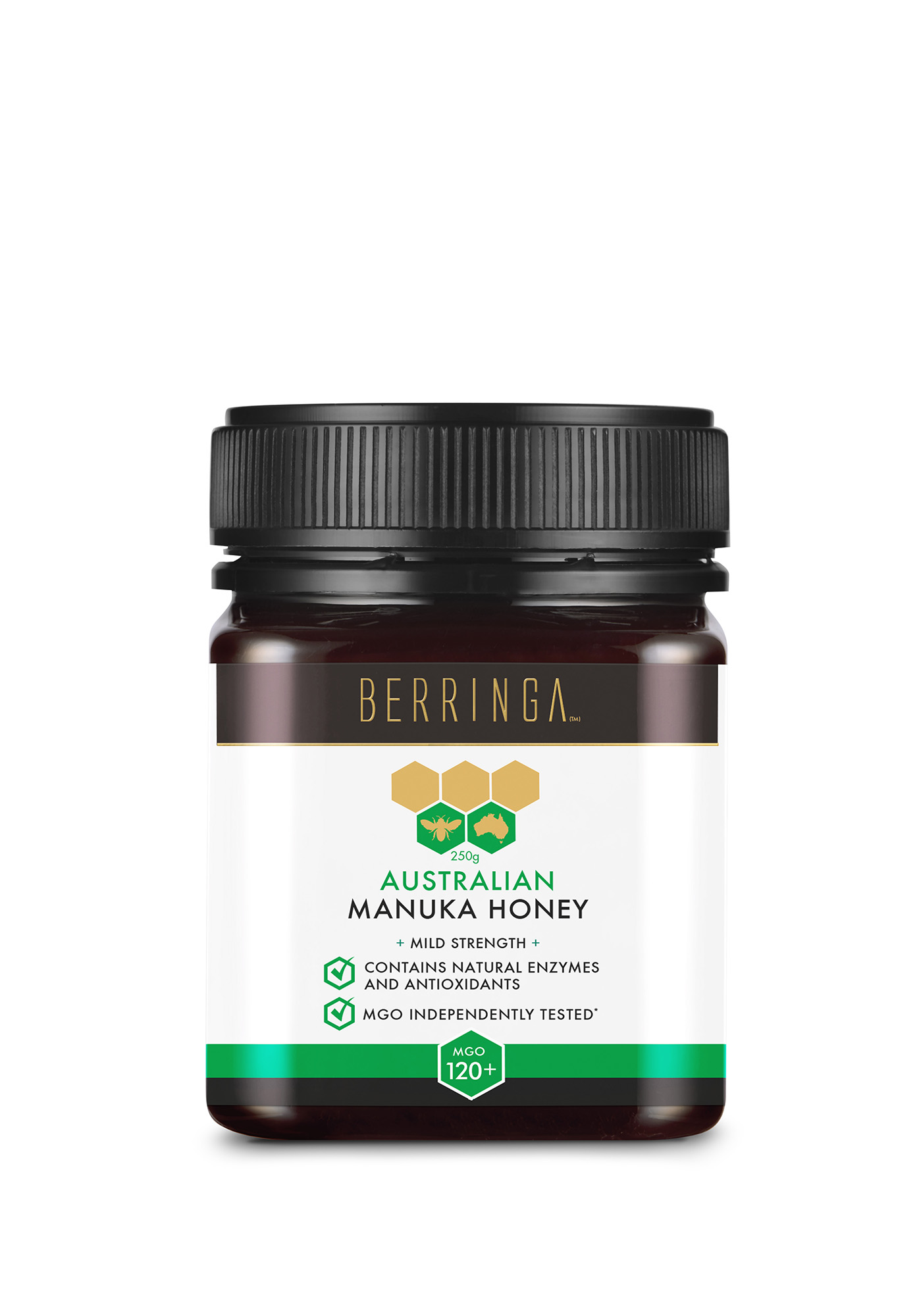MẬT ONG MANUKA ÚC MGO 120+ BERRINGA 250G