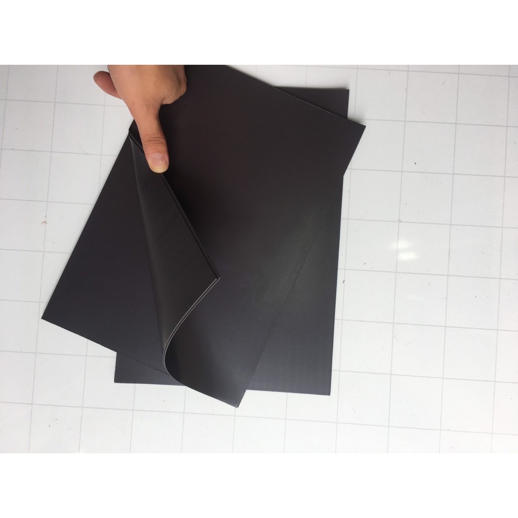 Nam châm dẻo tấm a4 dày 0.5mm màu nâu - magnet