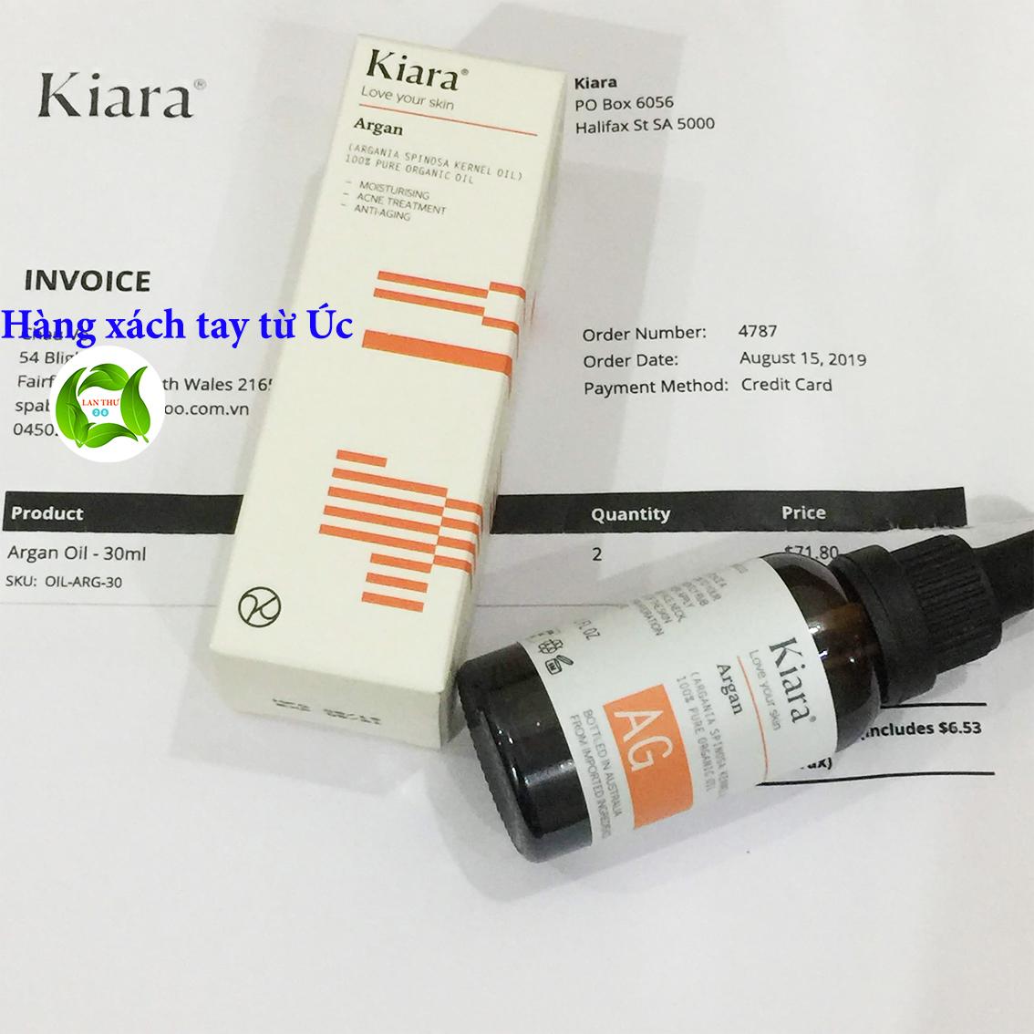 Dầu Dưỡng Da Argan Oil Của Kiara Phytoceuticals