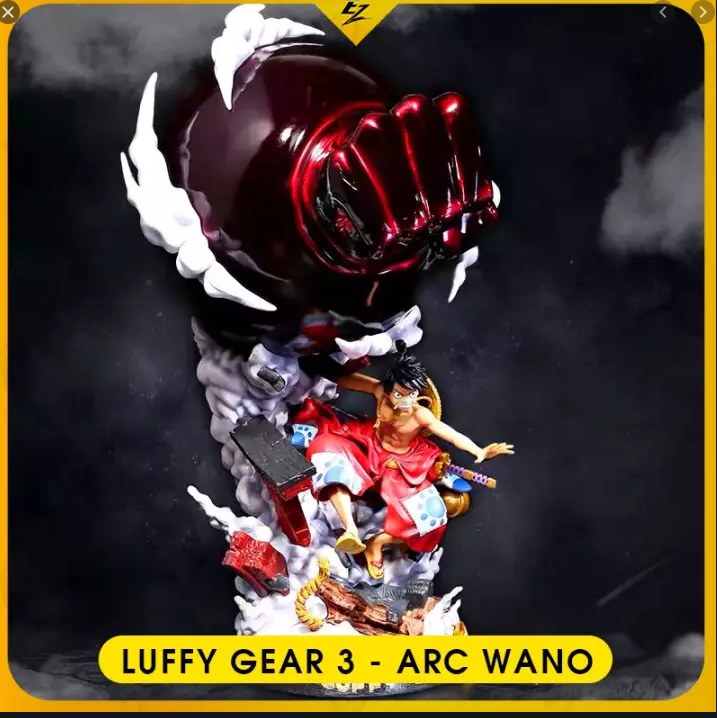 Hcm]Mô Hình Figure Luffy Gear 3 One Piece Cỡ Lớn 42Cm | Lazada.Vn