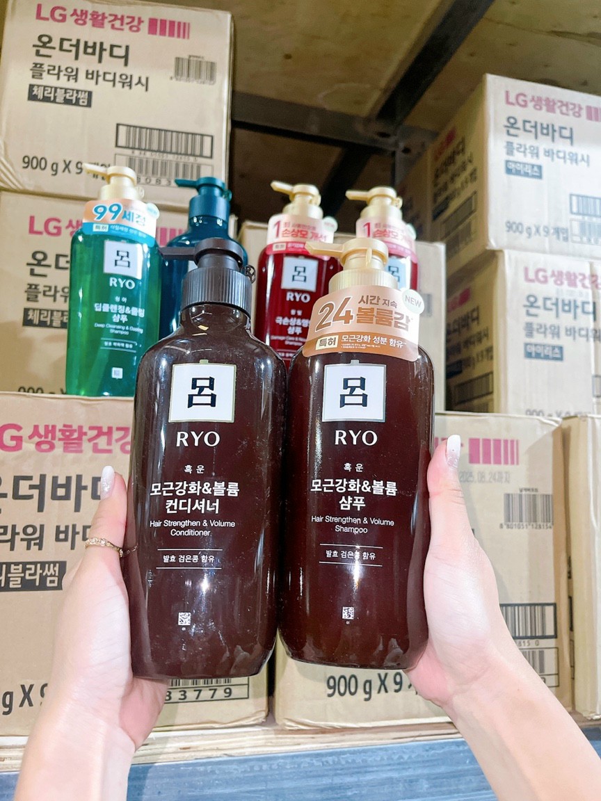 Dầu Gội Ryo Nâu Hàn Quốc Chai 550ml