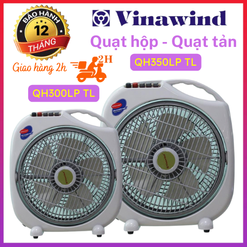 Quạt hộp quạt tản cánh 300-350 điện cơ thống nhất vinawind qh300lp tl- qh350lp - quạt tản gió - bảo hành 12 tháng