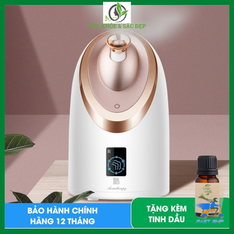 Máy xông hơi da mặt ,máy xông hơi ion nóng lạnh mks cao cấp , xông hơi thảo dược đem lại làn da tươi trẻ