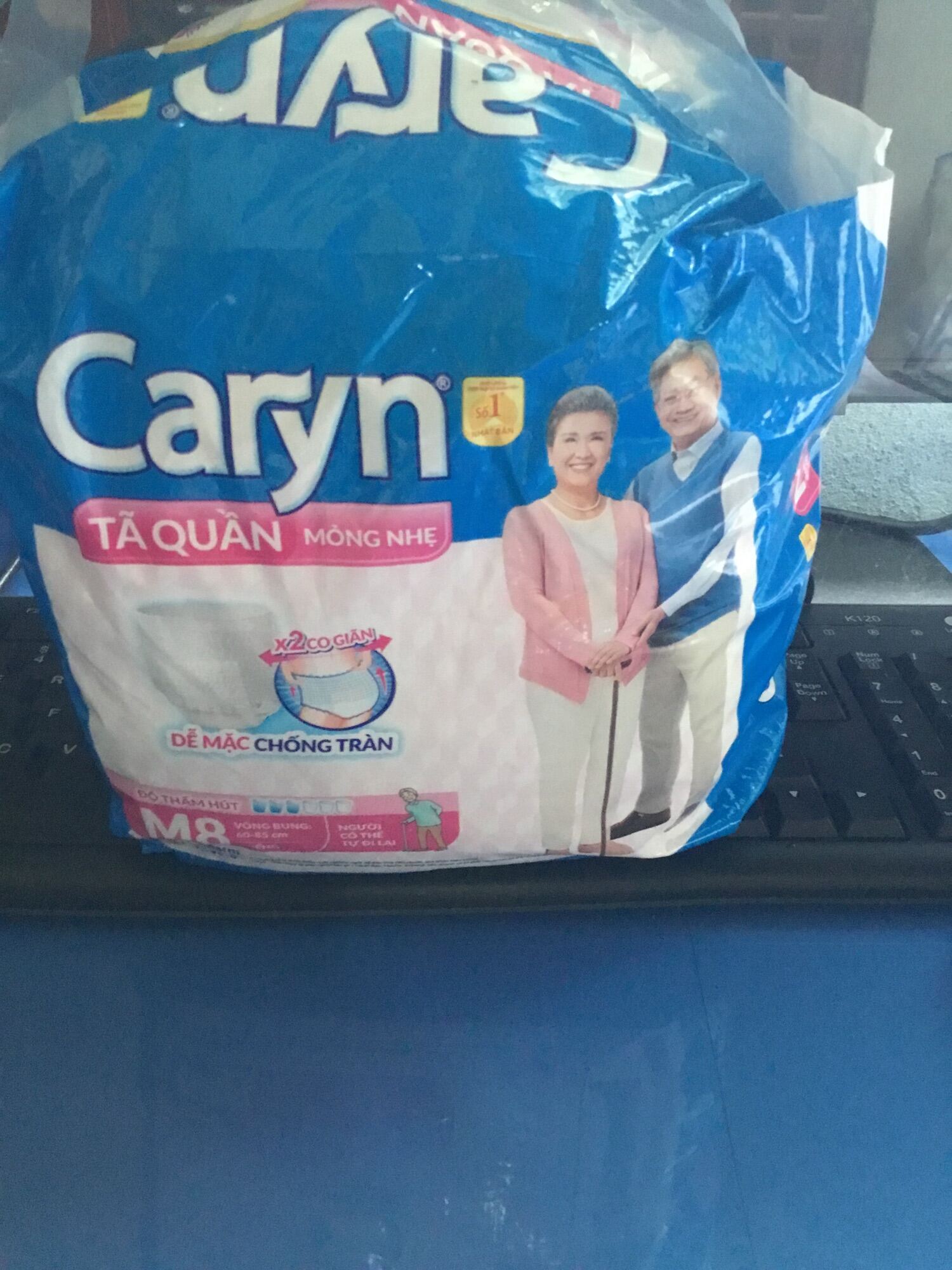 - Tã quần Caryn M8 mỏng nhẹ - Mẫu mới nhất - Date luôn mới