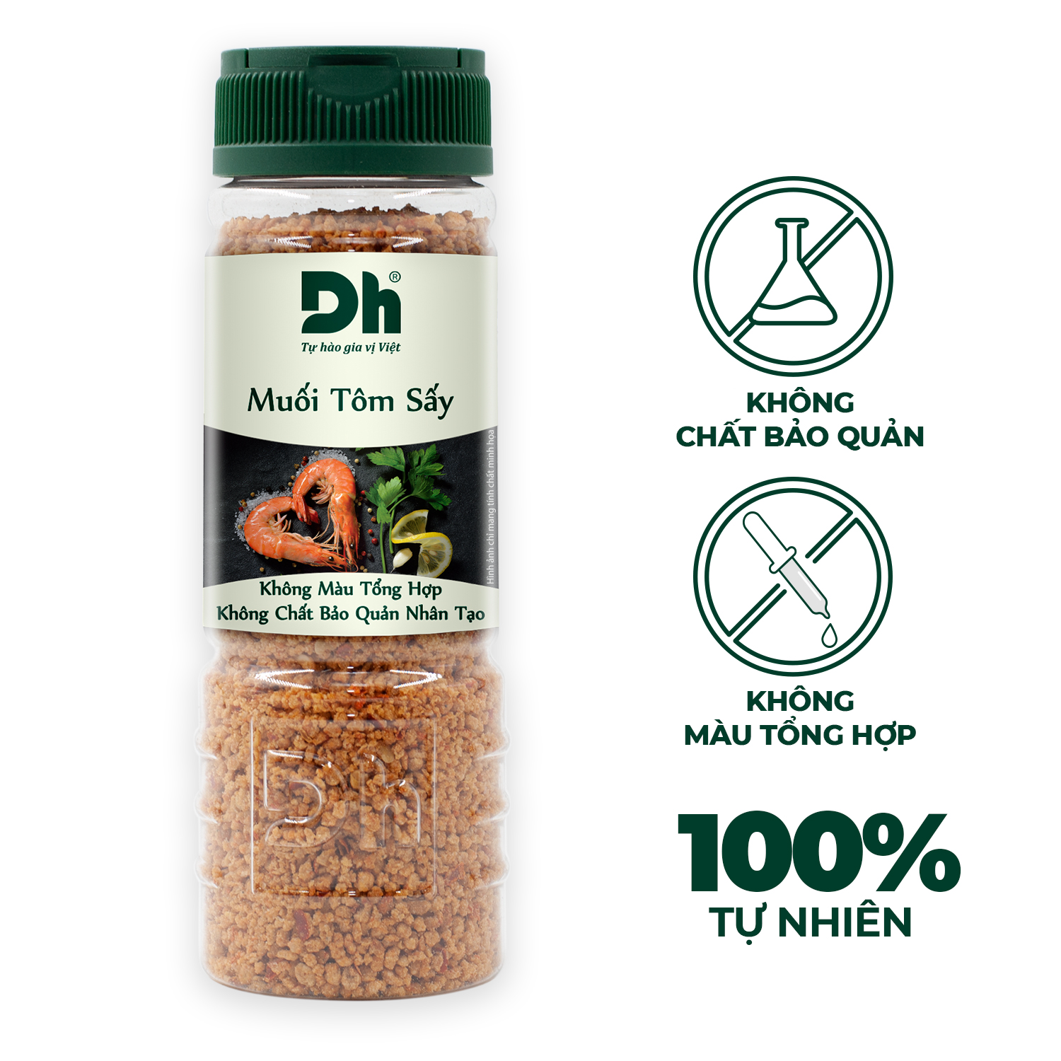 Muối tôm sấy 110g dh foods