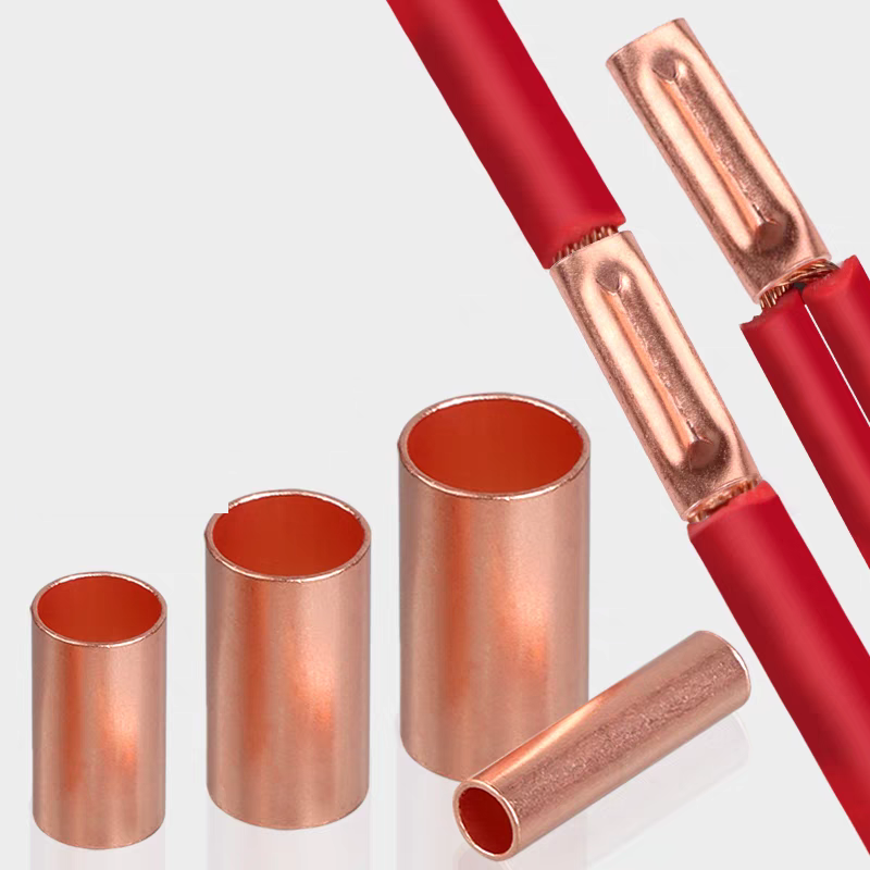 [HCM]Set 50/100 Ống Đồng GT Nối Dây Điện, Bảo Vệ Đầu Dây Tiết Diện 1mm2-25mm2 ( Dài 12mm )