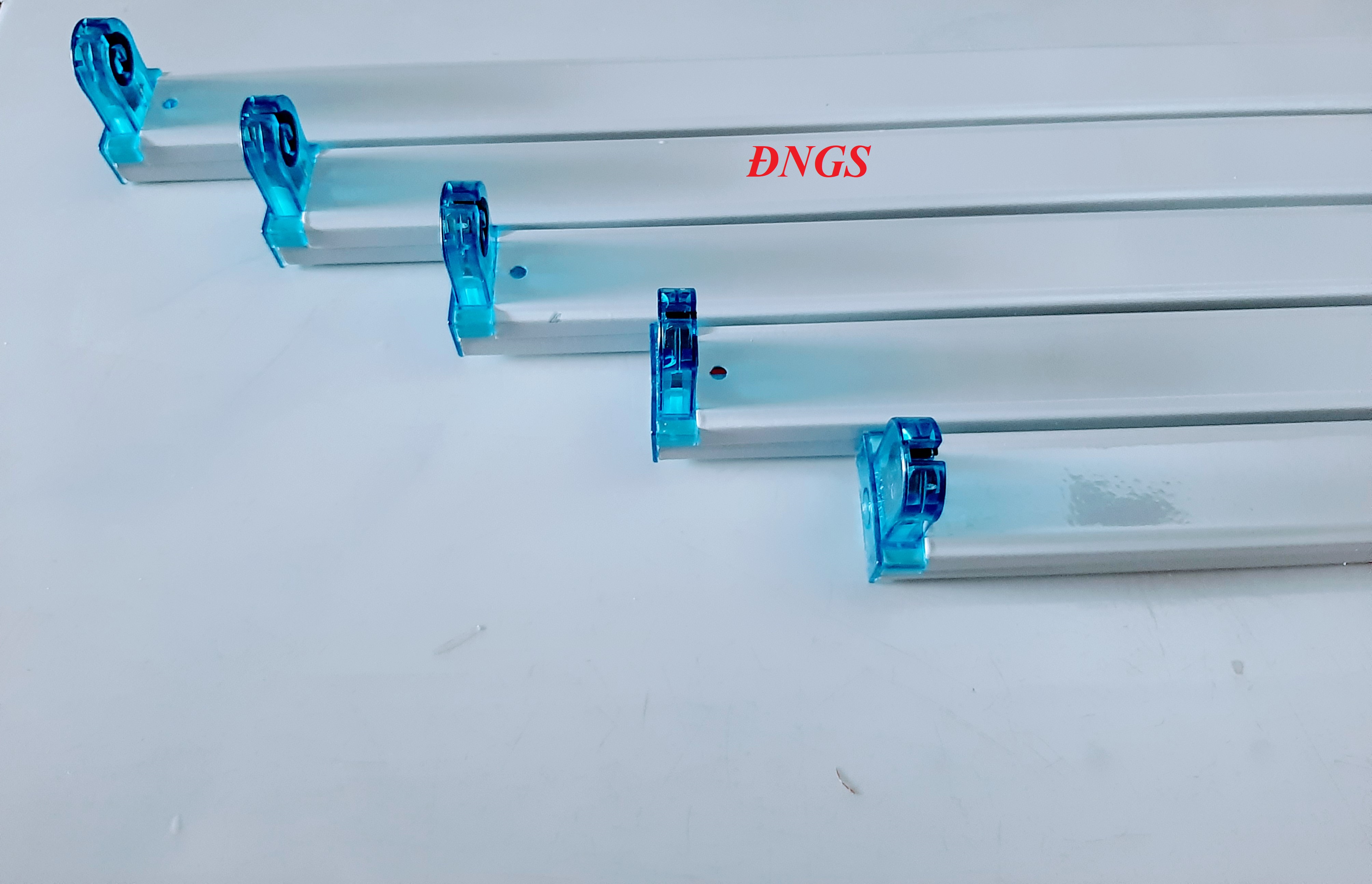 Combo 5 Máng Đèn Led Tuýp Đơn 1m2 1,2m.