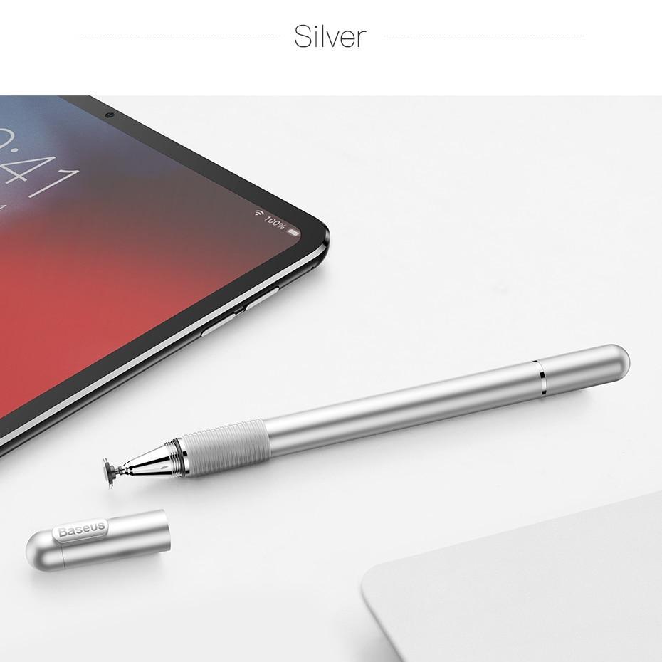 Bút Cảm Ứng Điện Dung hãng Baseus - Bút  vẽ Cho iphone iPad iPhone Samsung Xiaomi Huawei Tablet Pen - Phù hợp tất cả smartphone trên thị trường