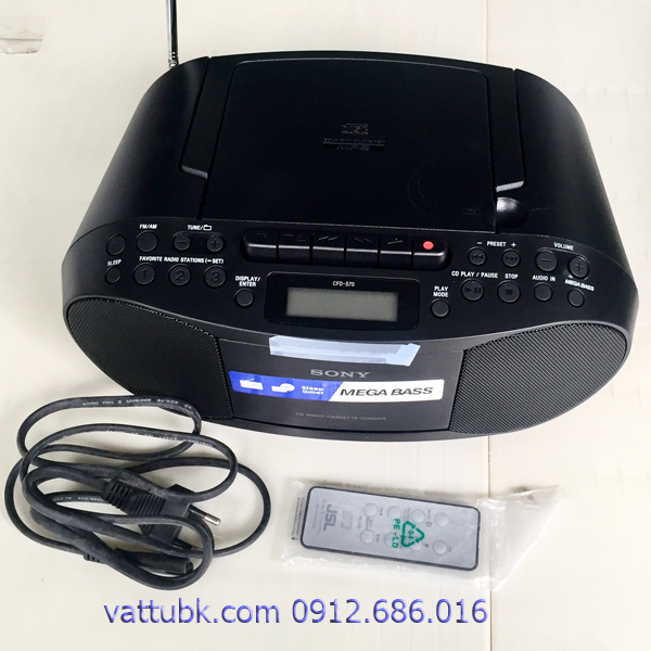 Đài học tiếng Anh Sony CFD S70