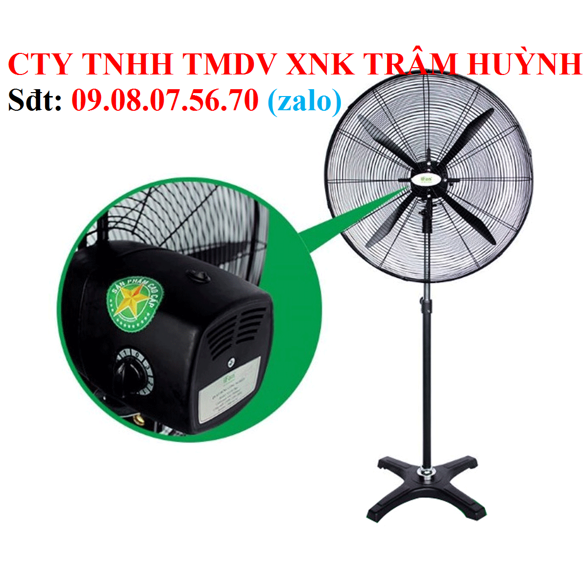 Quạt công nghiệp Ifan NS-75 Plus