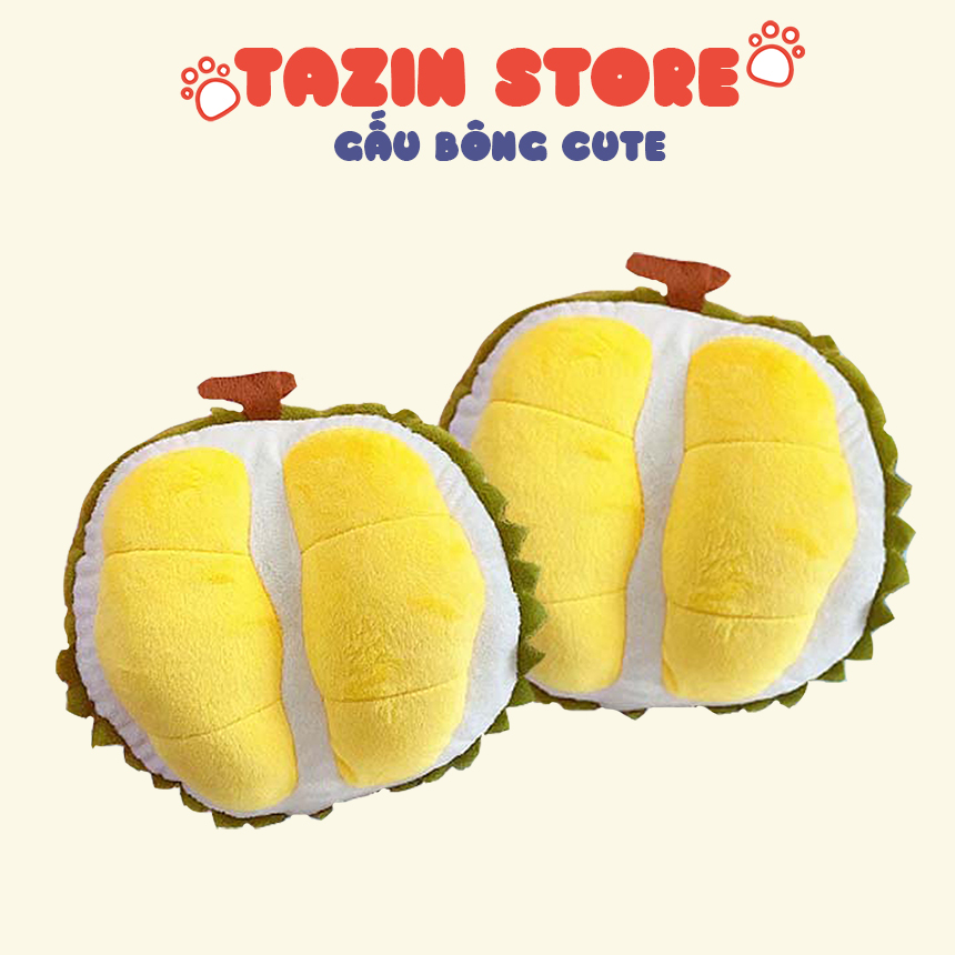 Gấu bông sầu riêng 20cm tazin shop, sầu riêng bông mềm mịn